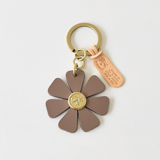 IL BISONTE(イルビゾンテ)キーリング 25-05250 L-18 グレー