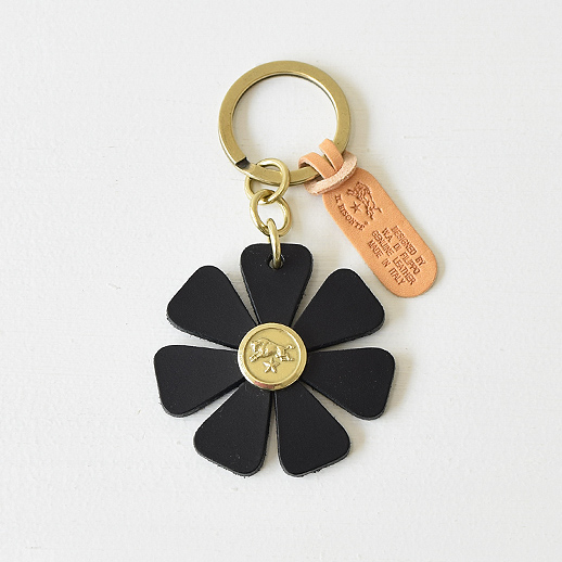 IL BISONTE(イルビゾンテ)キーリング 25-05250 L-35 クロ