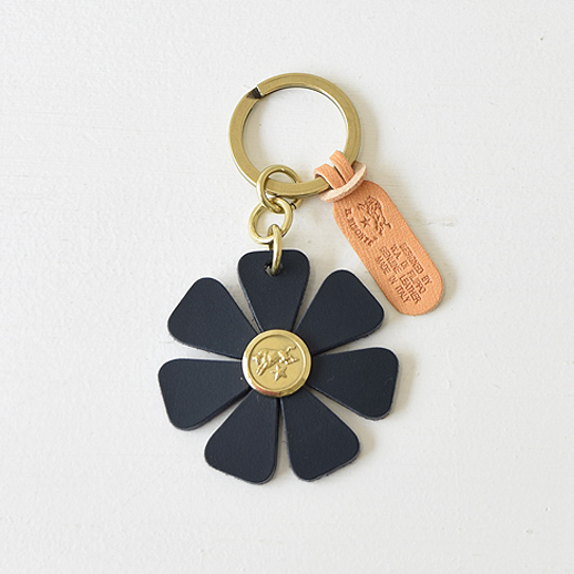 IL BISONTE(イルビゾンテ)キーリング 25-05250 L-37 ネイビー