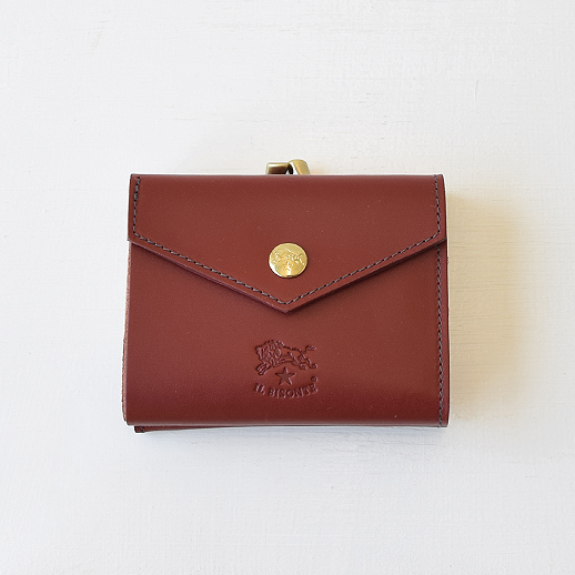 IL BISONTE(イルビゾンテ) 折財布 54232311241 L-47 ワインブラウン