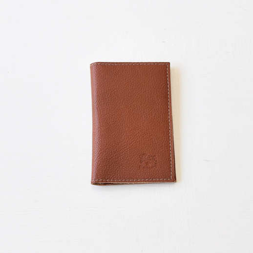 IL BISONTE(イルビゾンテ)カードケース 411341 L-31 アカチャ