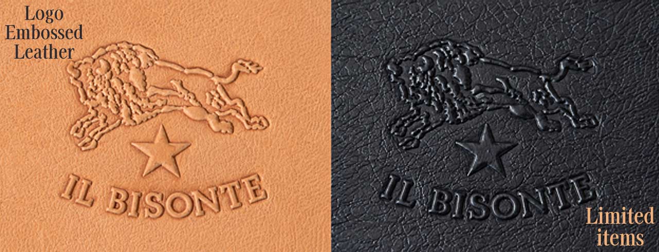 LOGO EMBOSSED LEATHER